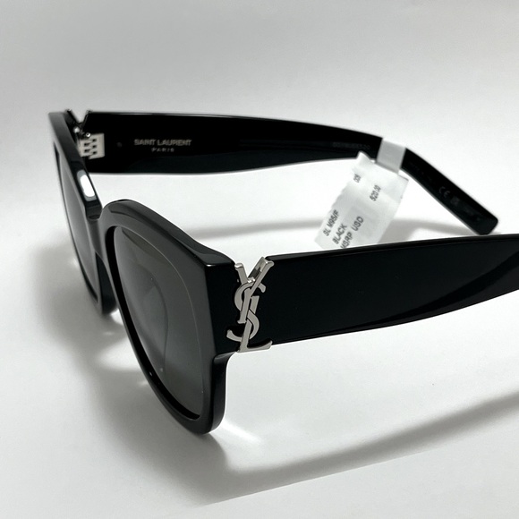 Saint Laurent SL M95/F 005 Black Sunglasses - Picture 5 of 8